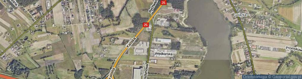 Zdjęcie satelitarne Modła Królewska ul.